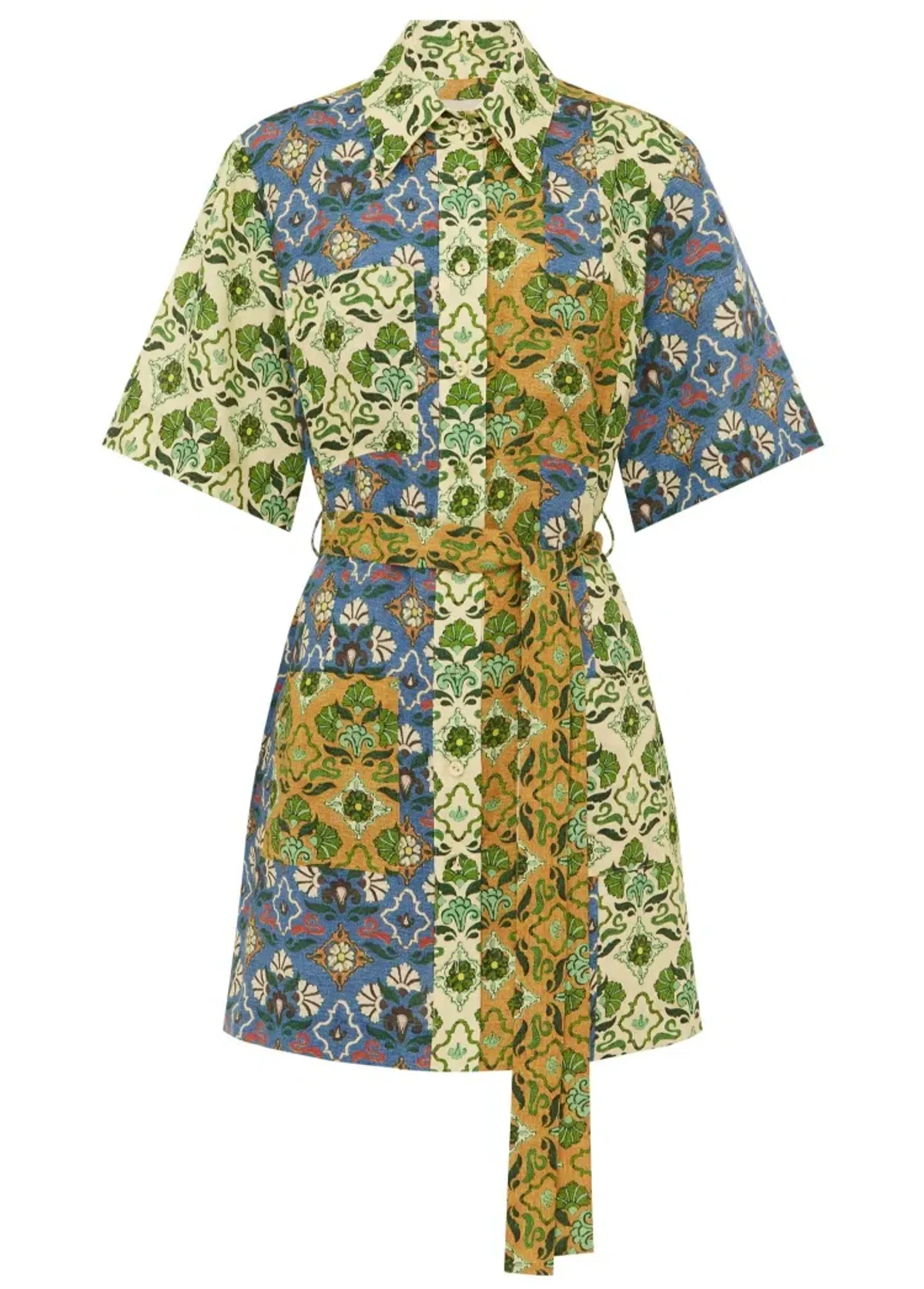 Alemais Ali Spliced Mini Dress Size 12 - Image 4