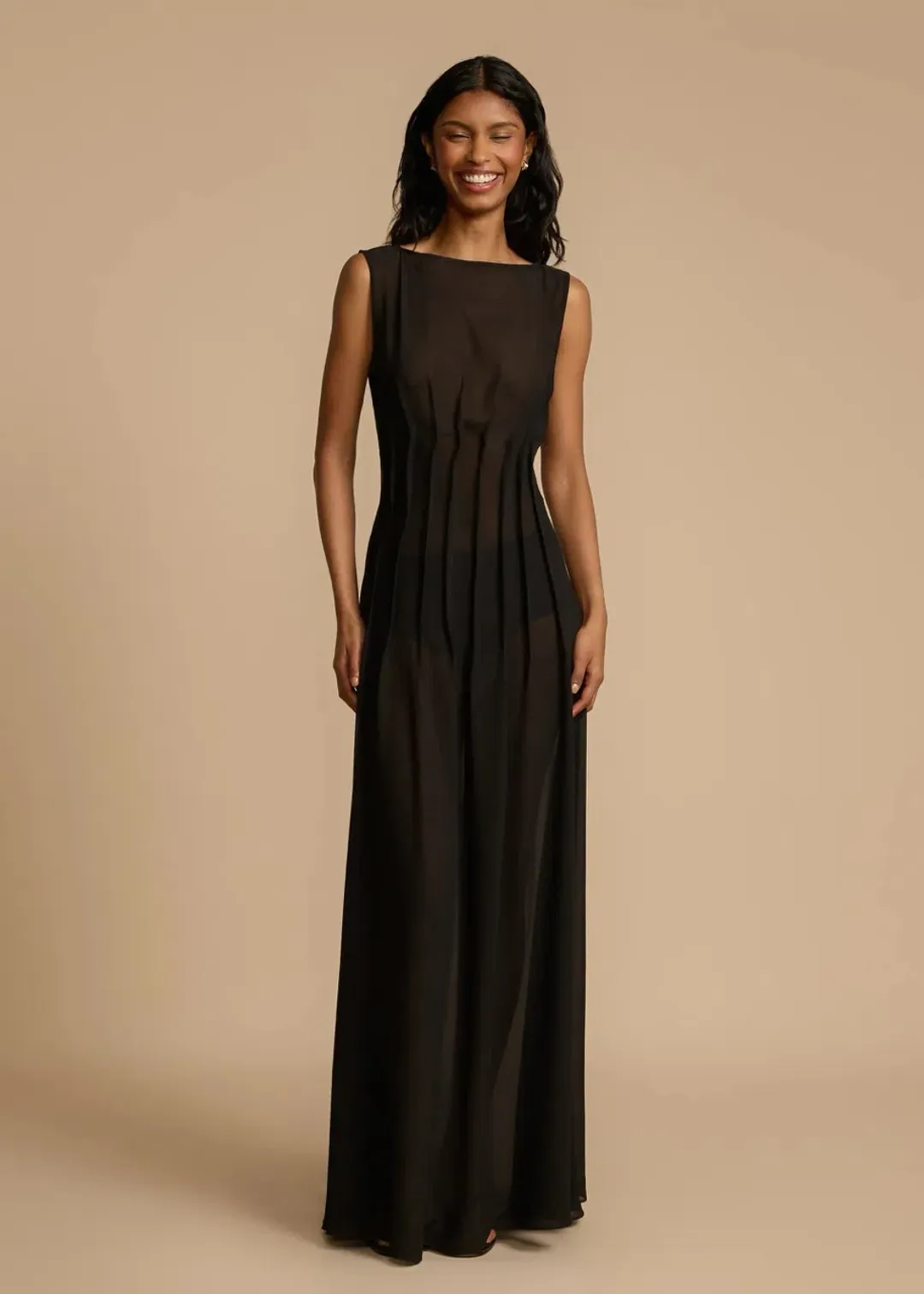 ARCINA ORI AUDREY DRESS BLACK SIZE 8 (S) for rent on The Volte - main image