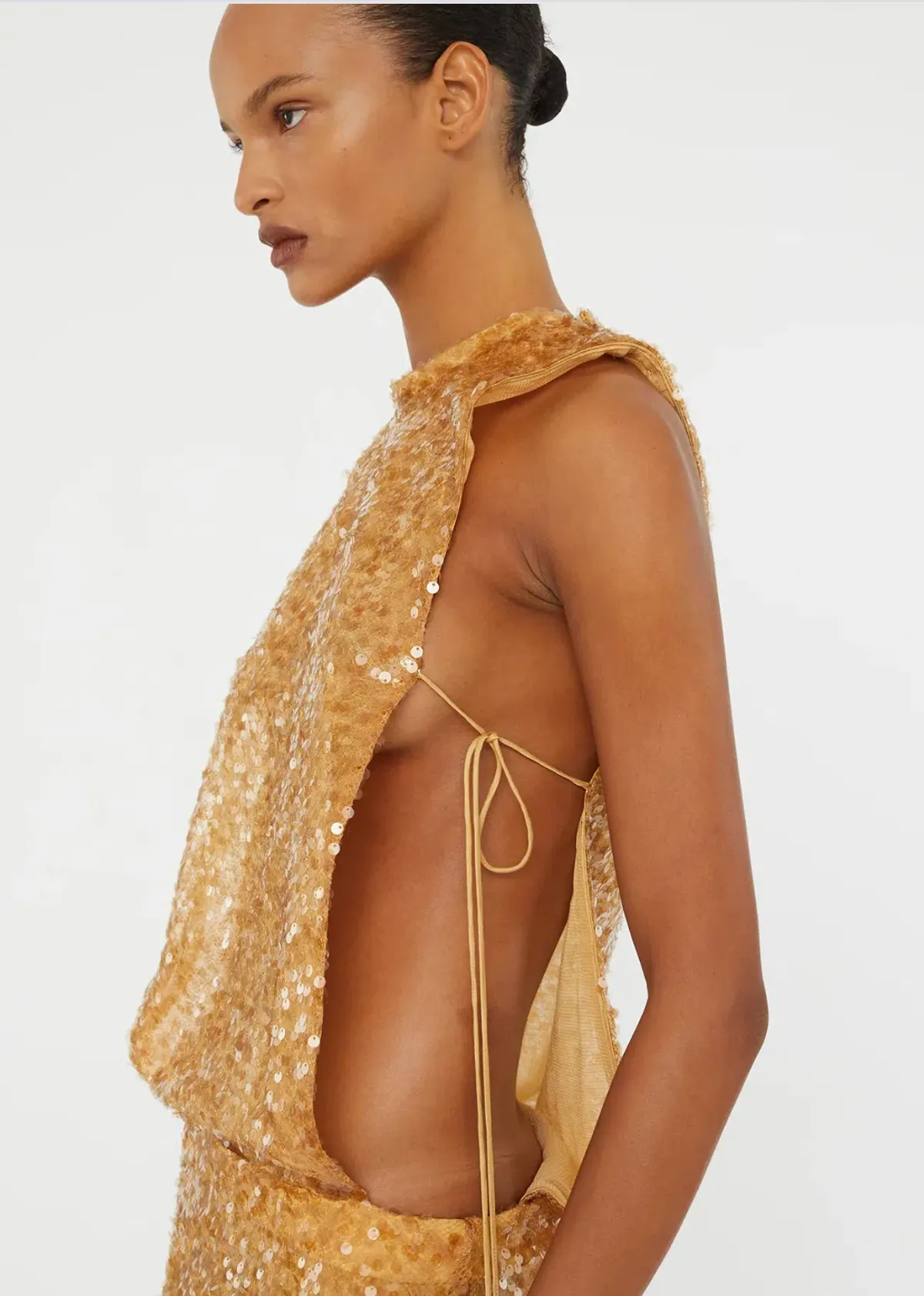 Illuminate Sequin Separation Gown - Image 3