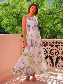 By Nicola - Lagoon Maxi Dress in Garden Party for rent on The Volte - image 1