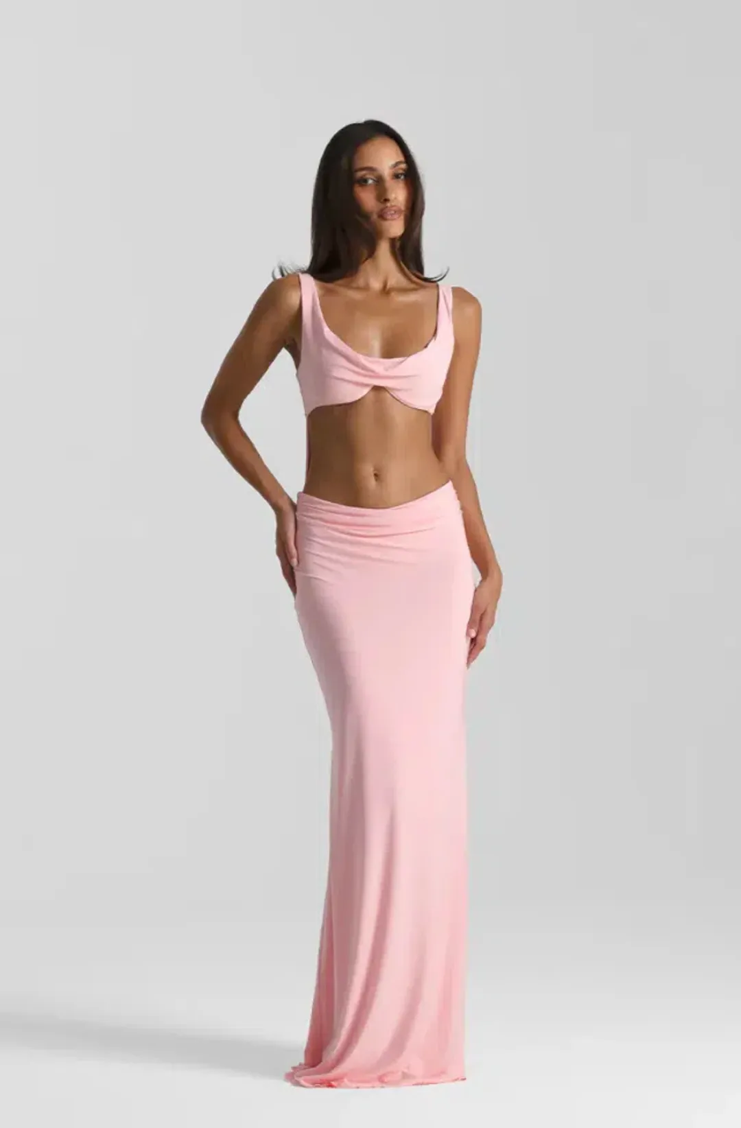 Natalie Rolt Inez Dress Blossom Pink Size 0 (AU 6) for rent on The Volte - main image