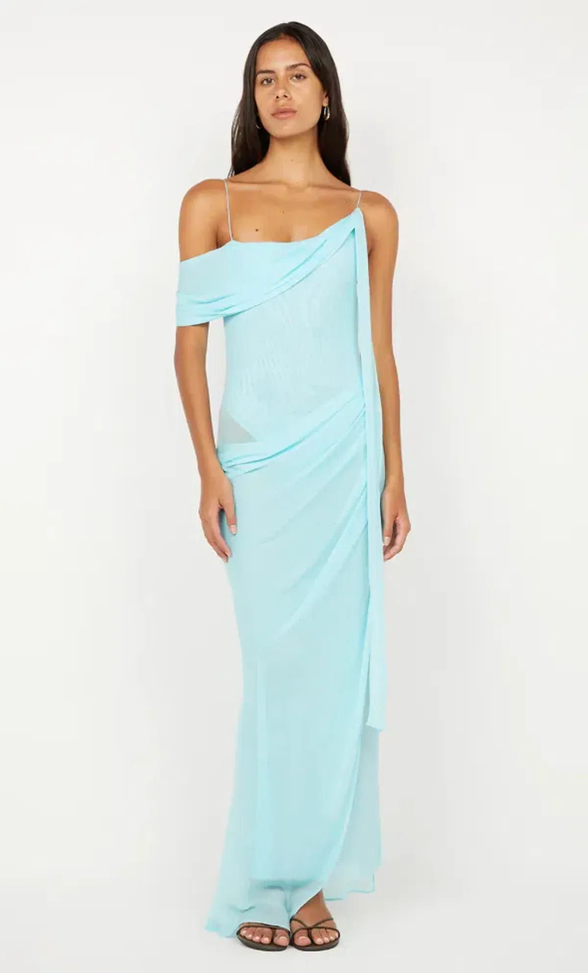 Bec & Bridge Danka Asym Turquoise Maxi Size S (AU 8) - Image 1