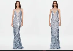 THE SAPPHIRE SEQUIN DRESS - size medium for rent on The Volte - image 2