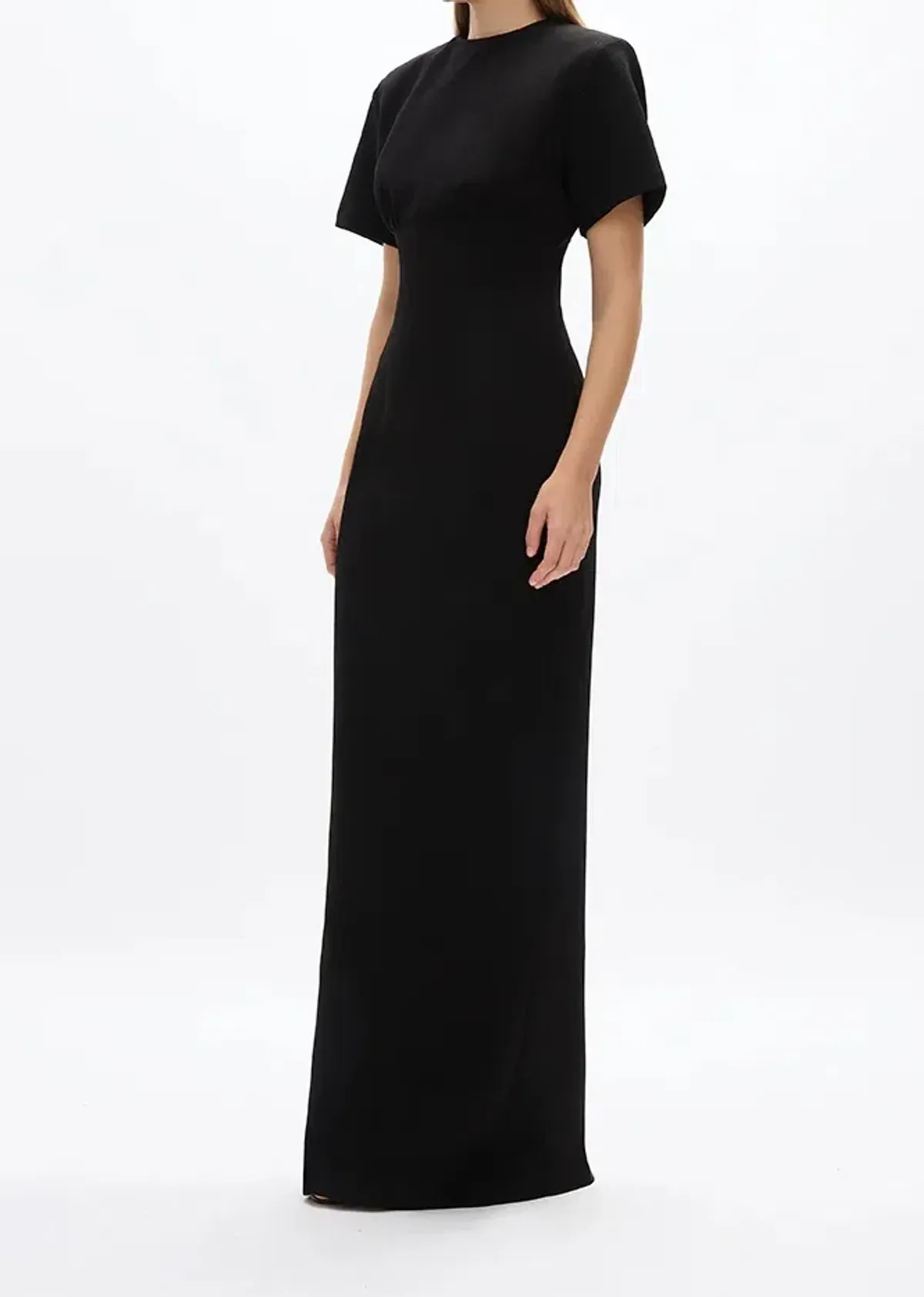 Rachel Gilbert Dover Maxi Gown Black Size 10 - Image 3