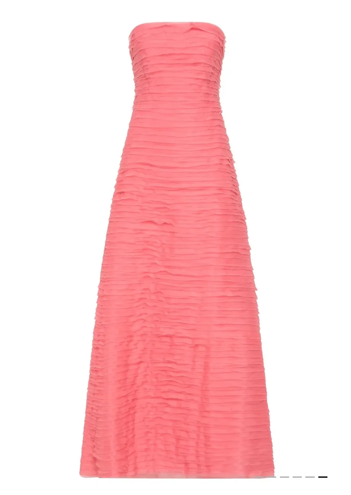 Aje Soundscape Dress, Guava pink, size 10 - Image 1