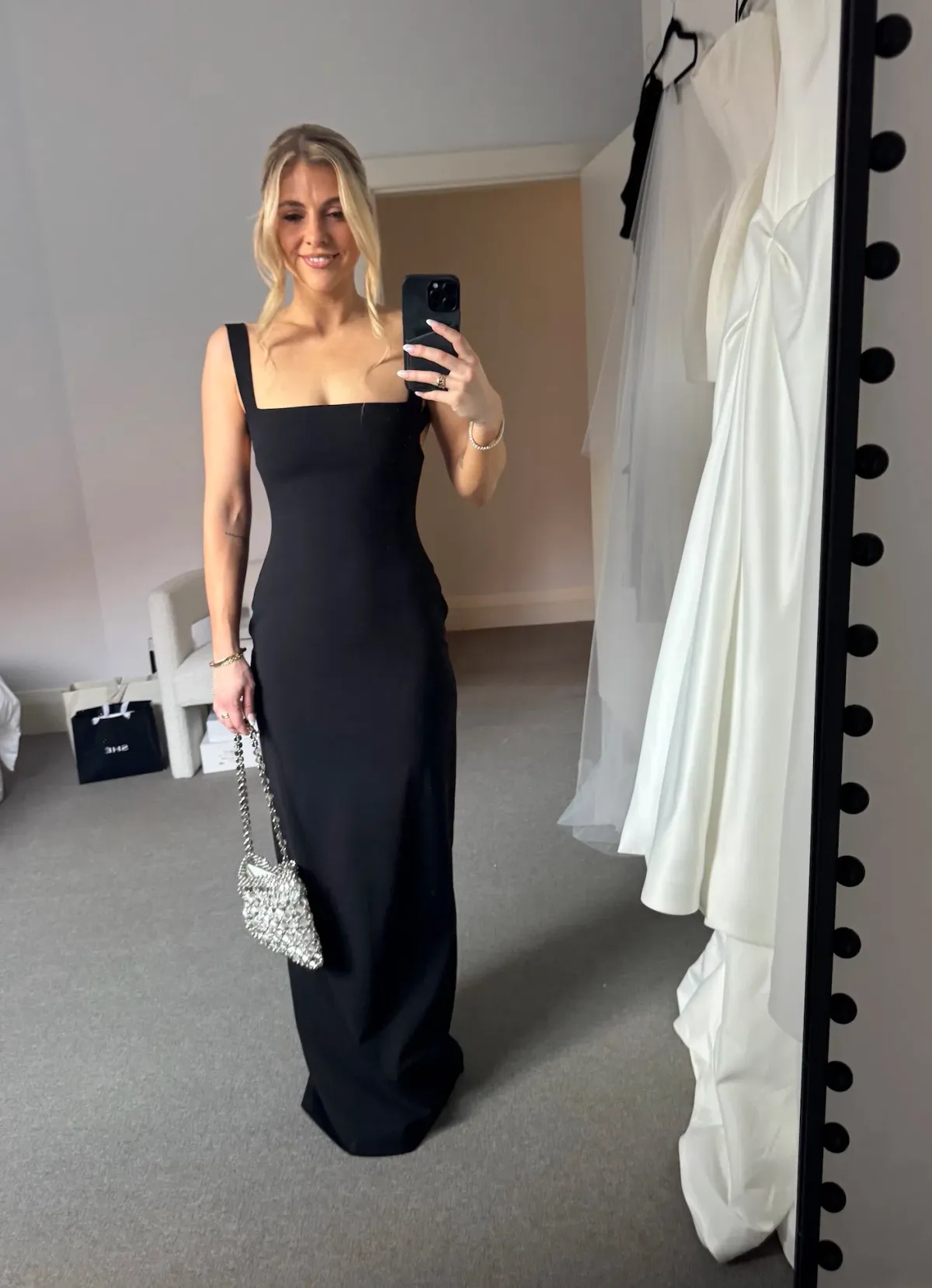 Solace London Joni crêpe gown - Image 2