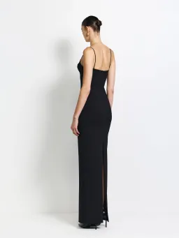 Effie Kats Azura Gown - Black Size XS for rent on The Volte - image 2