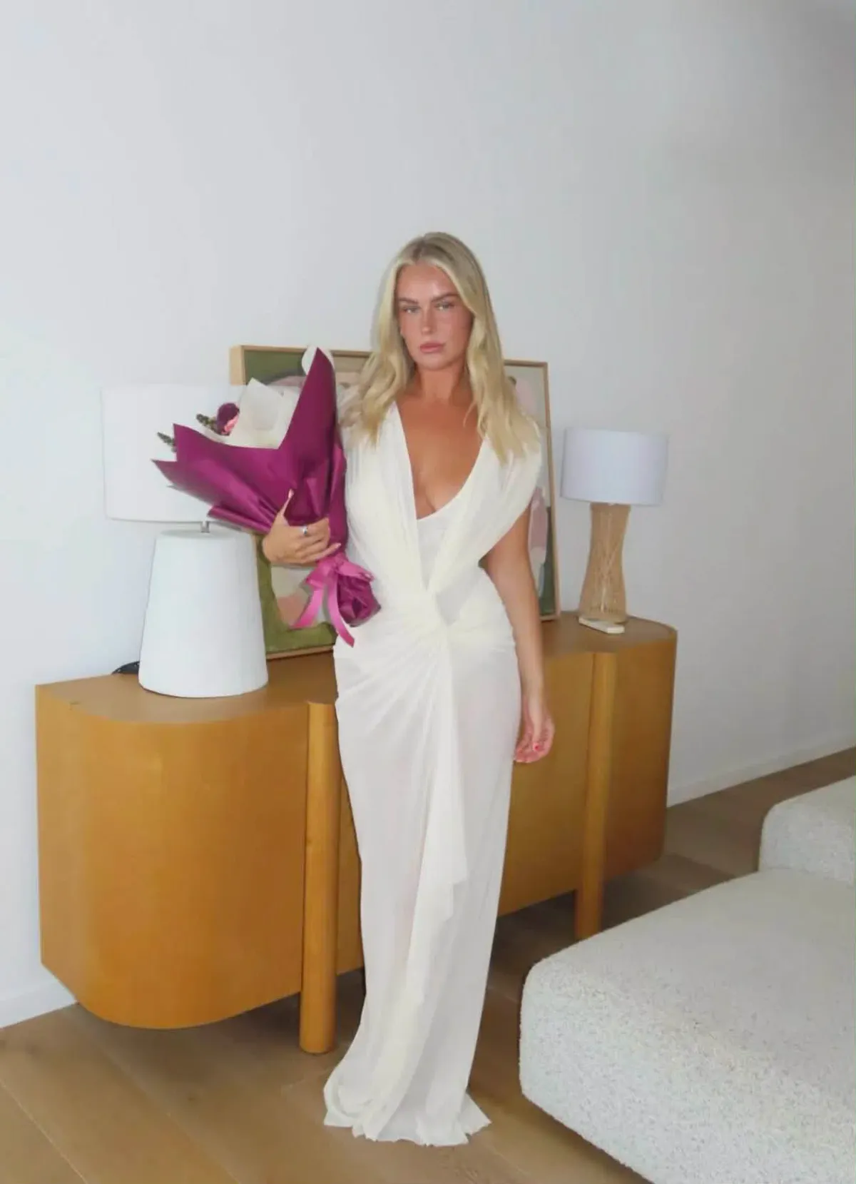 Bec & Bridge Leia Drape Gown size 6 - Image 5