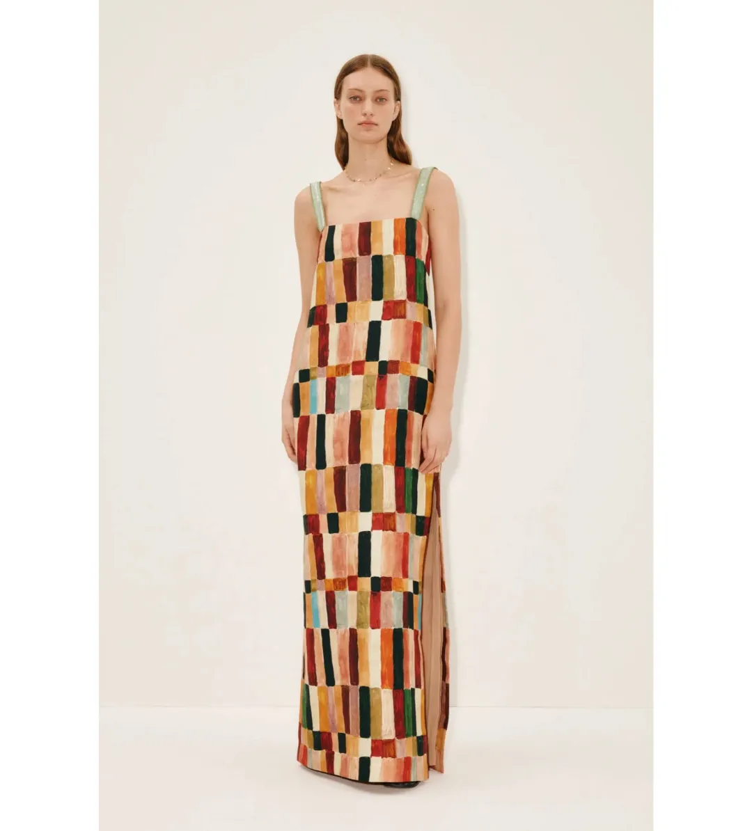 Alemais Marjorelle Midi Dress in Print Size AU8 for rent on The Volte - main image