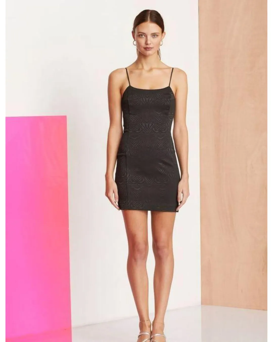 Bec & Bridge Ze'bre Mini Dress Black Size AU 8 for rent on The Volte - main image