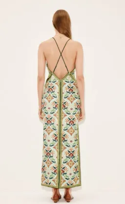 Alemais cece midi slip dress exclusive Size 6 for rent on The Volte - image 2