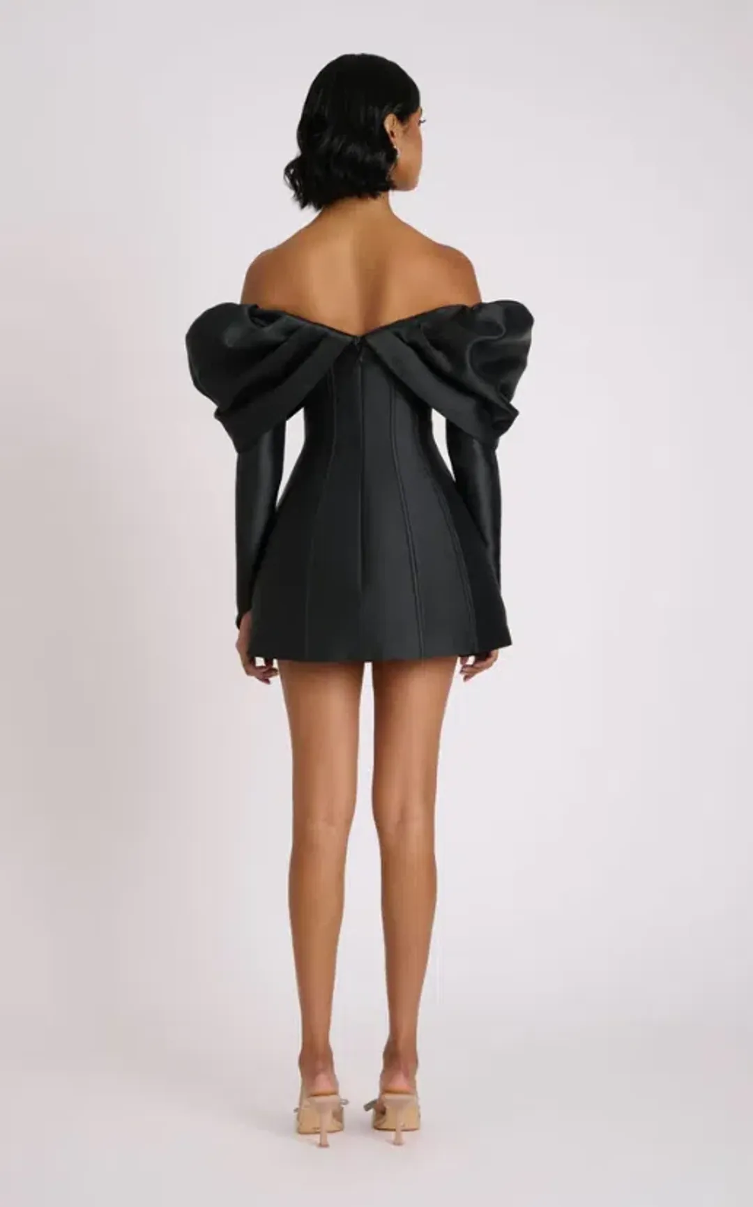 Eliya The Label Nadal Mini Dress Black Size S for rent on The Volte - main image