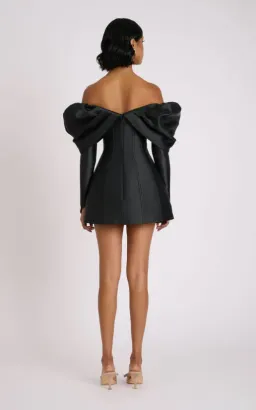 Eliya The Label Nadal Mini Dress Black Size S for rent on The Volte - image 3