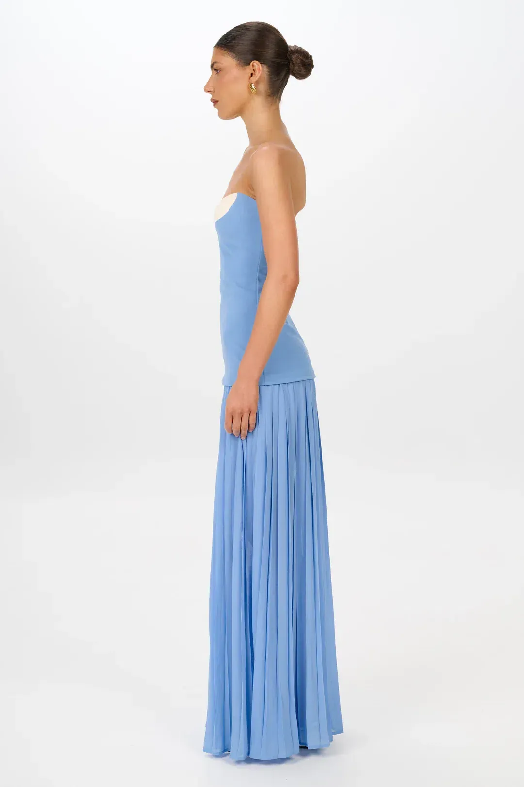 She is Olla / Jefrei Sei Nicolette Dress in Cornflower Sz S for rent on The Volte - main image