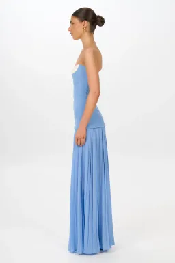 She is Olla / Jefrei Sei Nicolette Dress in Cornflower Sz S for rent on The Volte - image 3