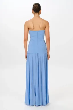 She is Olla / Jefrei Sei Nicolette Dress in Cornflower Sz S for rent on The Volte - image 4