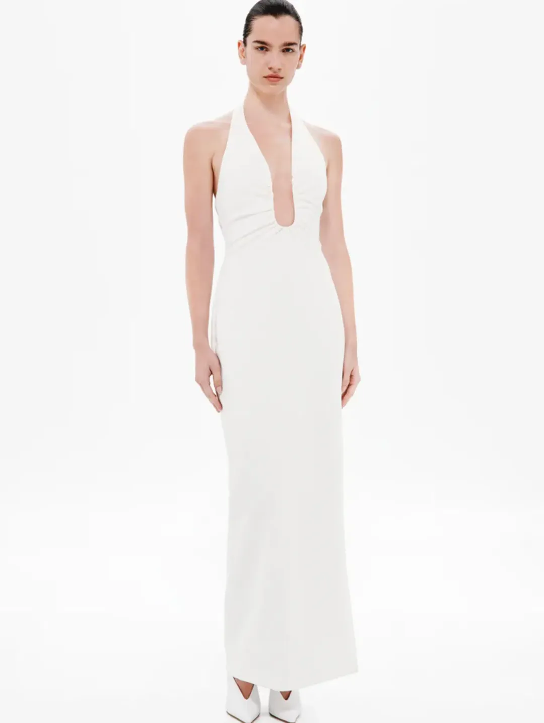 Misha The Alusia Dress in Ivory Sz XS for rent on The Volte - main image