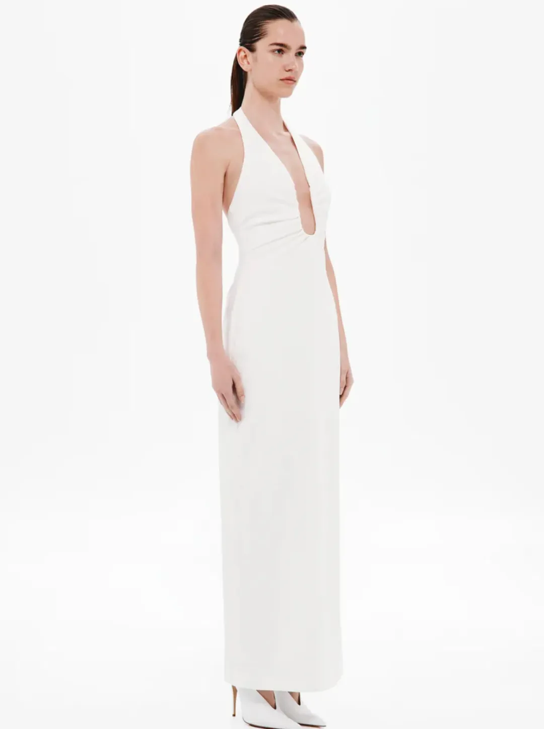Misha The Alusia Dress in Ivory Sz S for rent on The Volte - main image