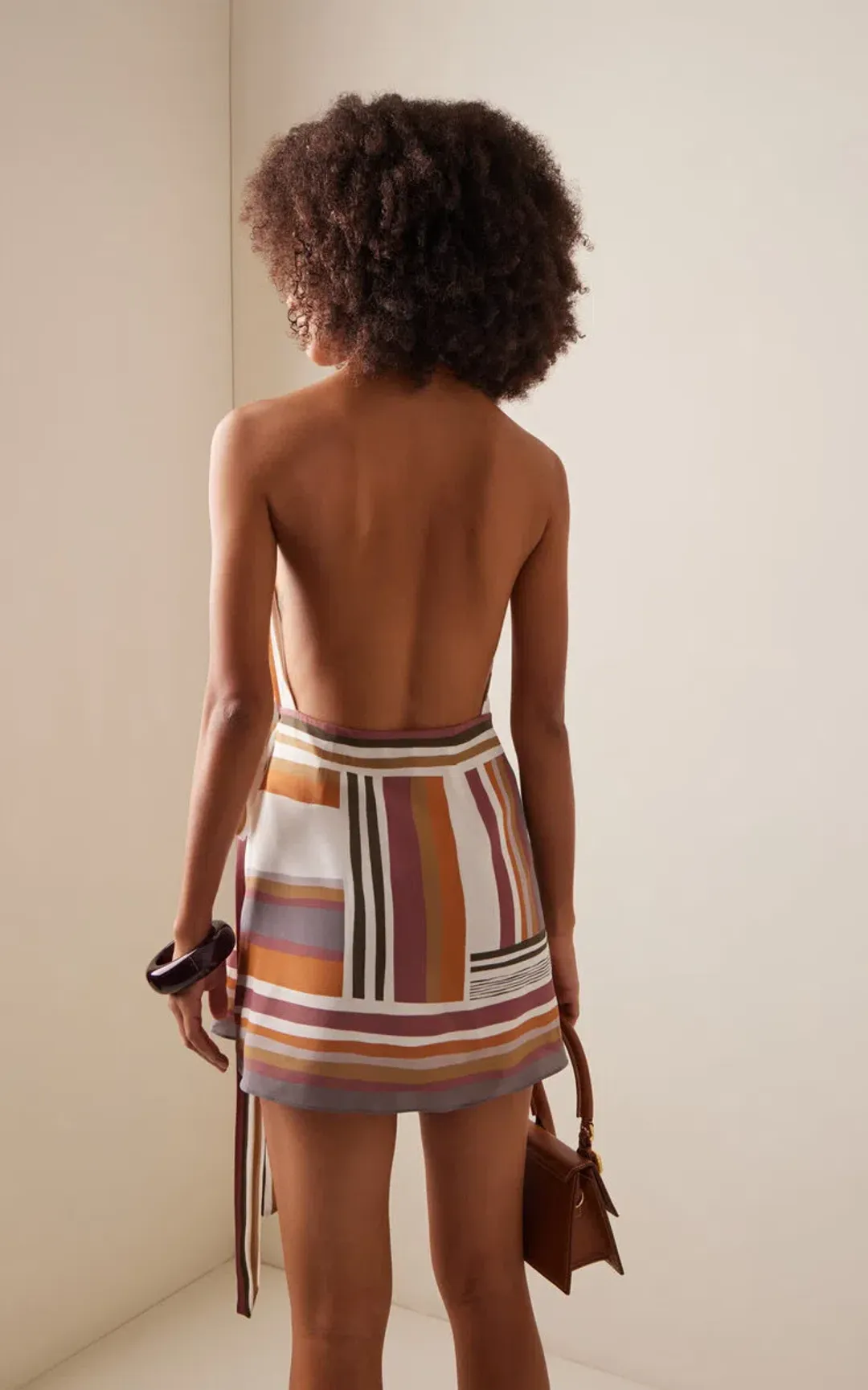 Sir The Label Caprera Wrap Halter Mini Dress Size 3 / AU 12 for rent on The Volte - main image