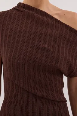 Dissh Bowie Walnut Knit Maxi Dress - M for rent on The Volte - image 5