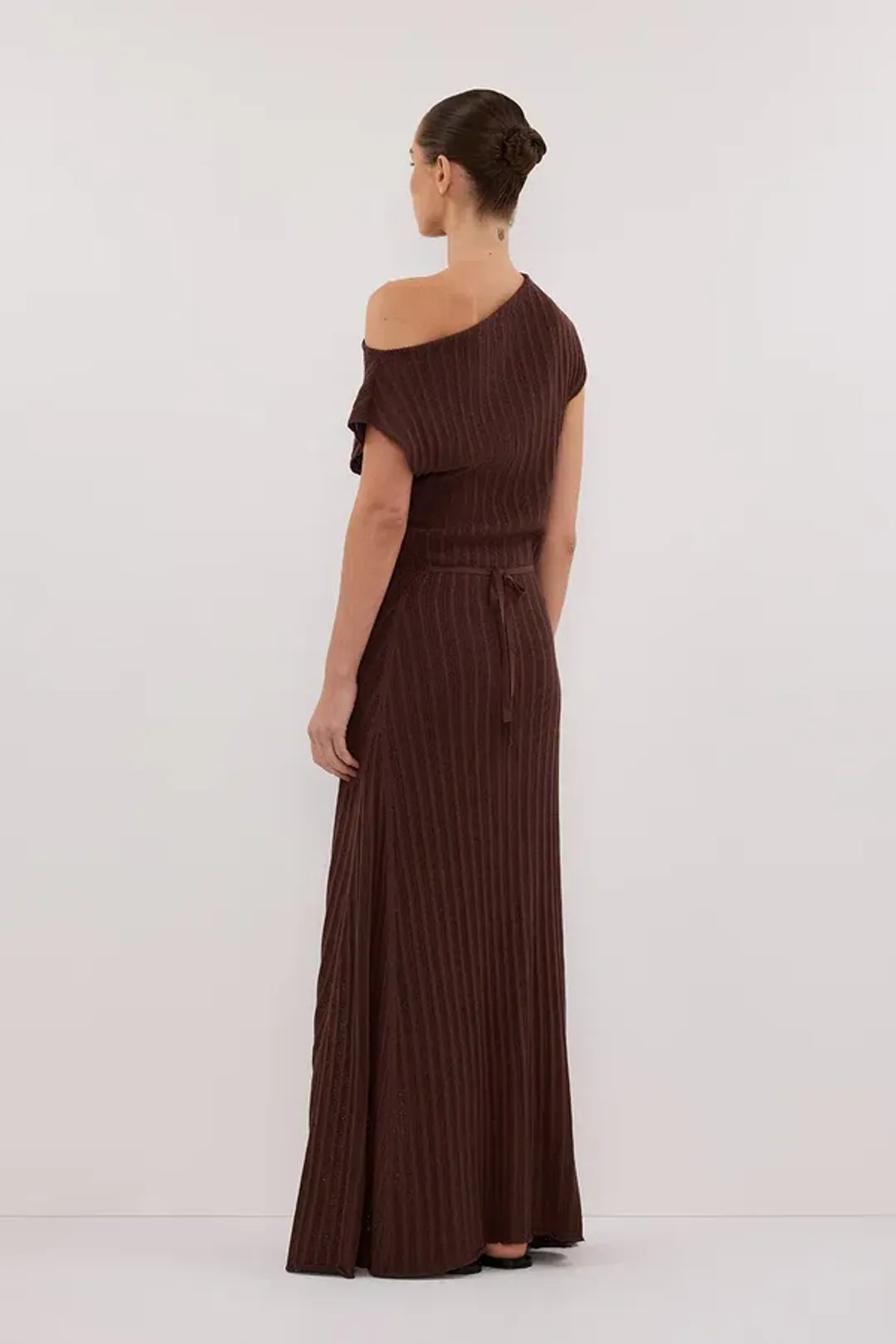Dissh Bowie Walnut Knit Maxi Dress - M for rent on The Volte - main image