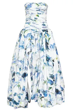 Violette Bubble Hem Maxi Dress for rent on The Volte - image 3