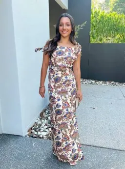 SIR THE LABEL BETTINA OFF SHOULDER DRESS IN WILTSHIRE FLORAL SIR SIZE 1 / AU 8 for rent on The Volte - image 2