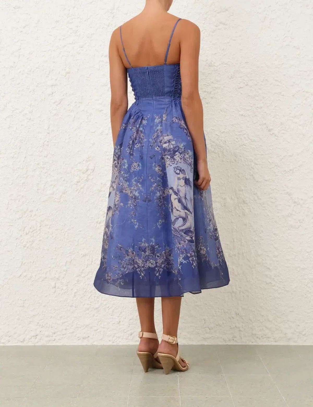 Zimmermann Rebellion Mermaid Picnic Dress Blue Mermaid Size 0 / AU8 - Image 4