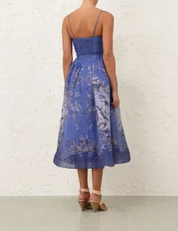 Zimmermann Rebellion Mermaid Picnic Dress Blue Mermaid Size 0 / AU8 for rent on The Volte - image 4