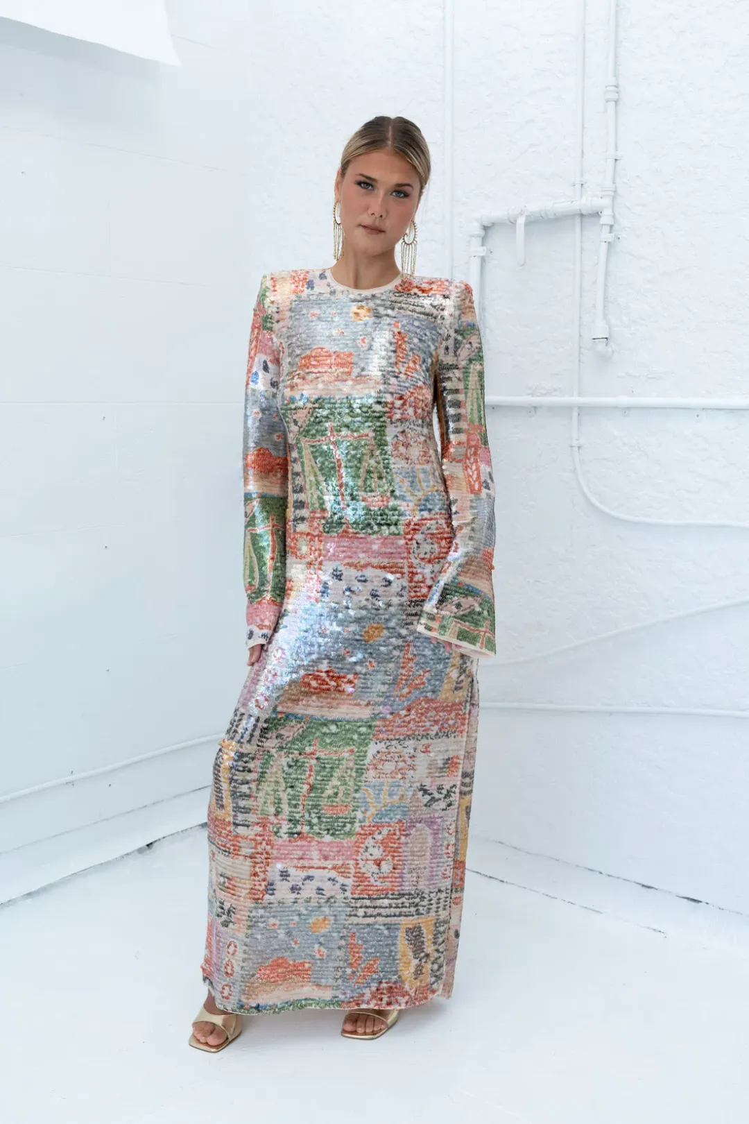 Alemais Lumira Sequin Gown- 10 for rent on The Volte - main image