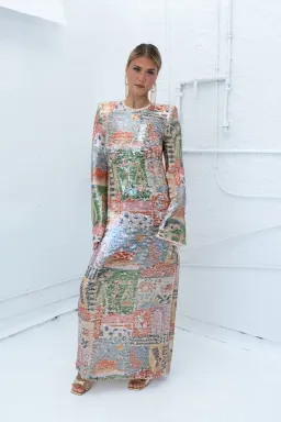 Alemais Lumira Sequin Gown- 10 for rent on The Volte - image 1