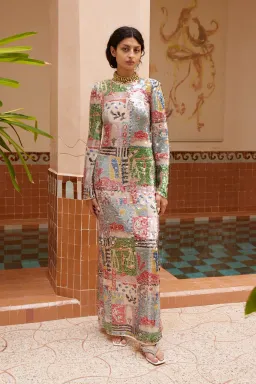 Alemais Lumira Sequin Gown- 10 for rent on The Volte - image 4