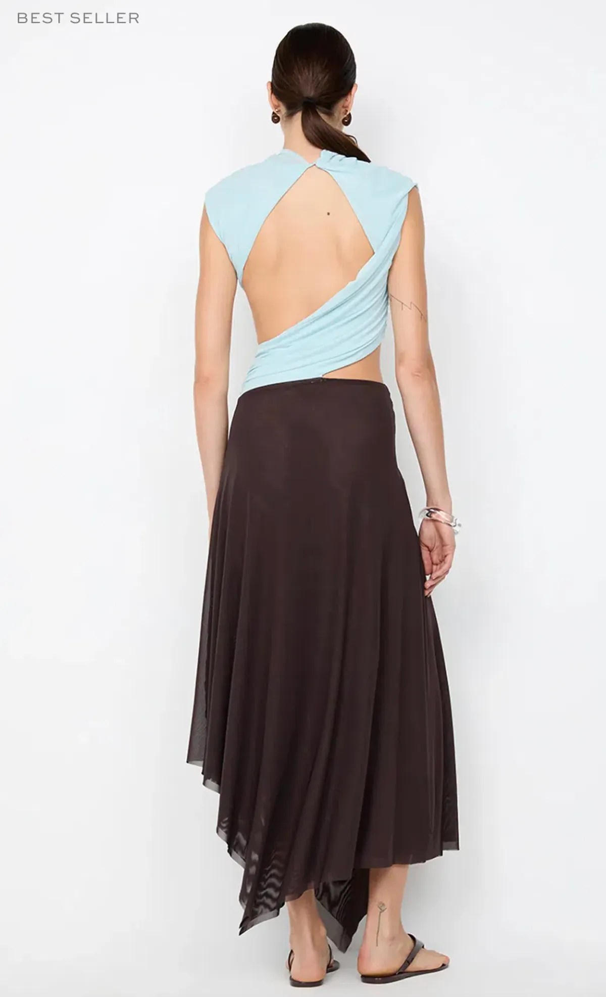 Bec and Bridge CONNI ASYM MIDI DRESS - Image 3