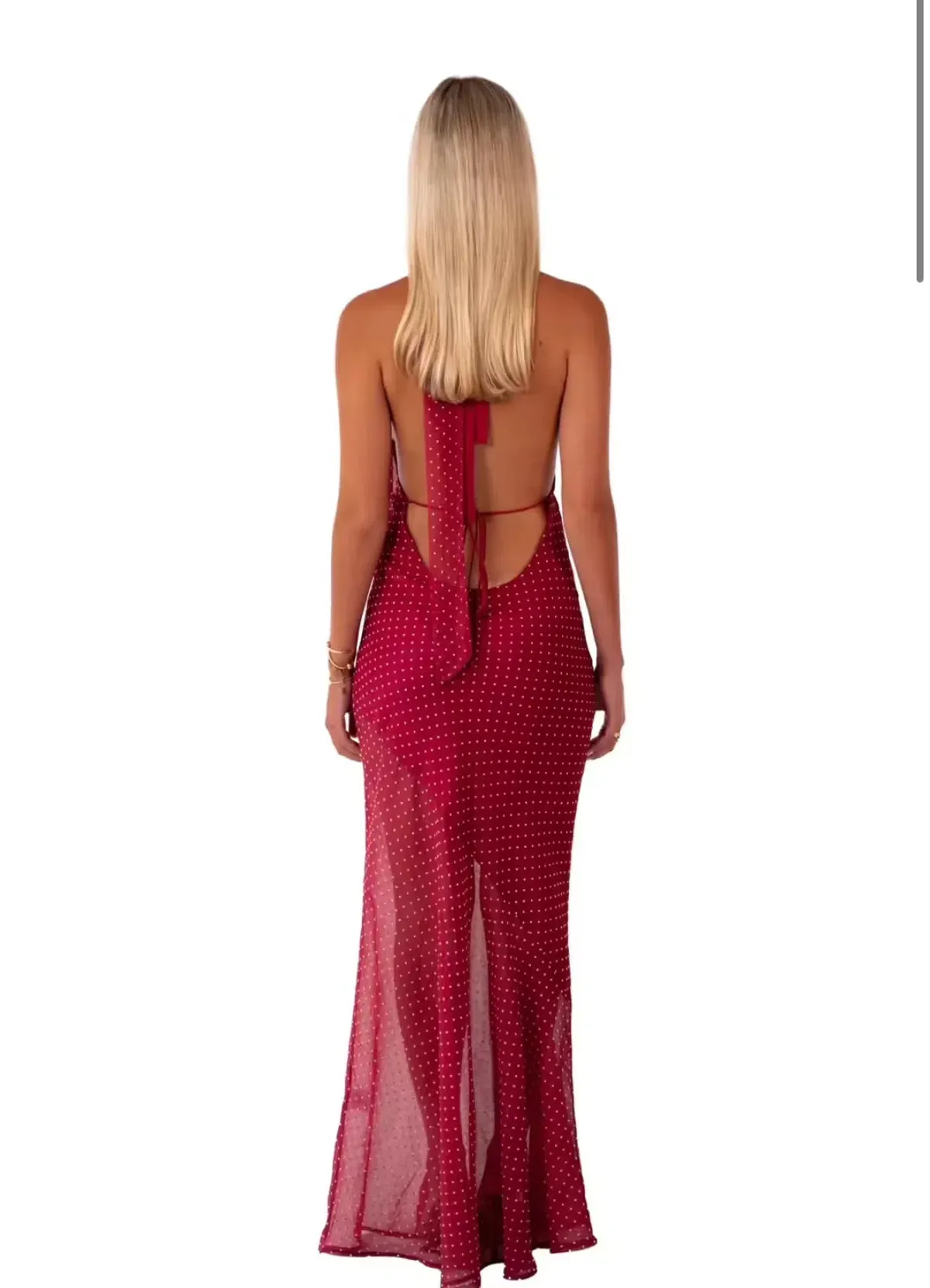 I Am Delilah Jasmine Maxi Wine Size 8 - Image 3