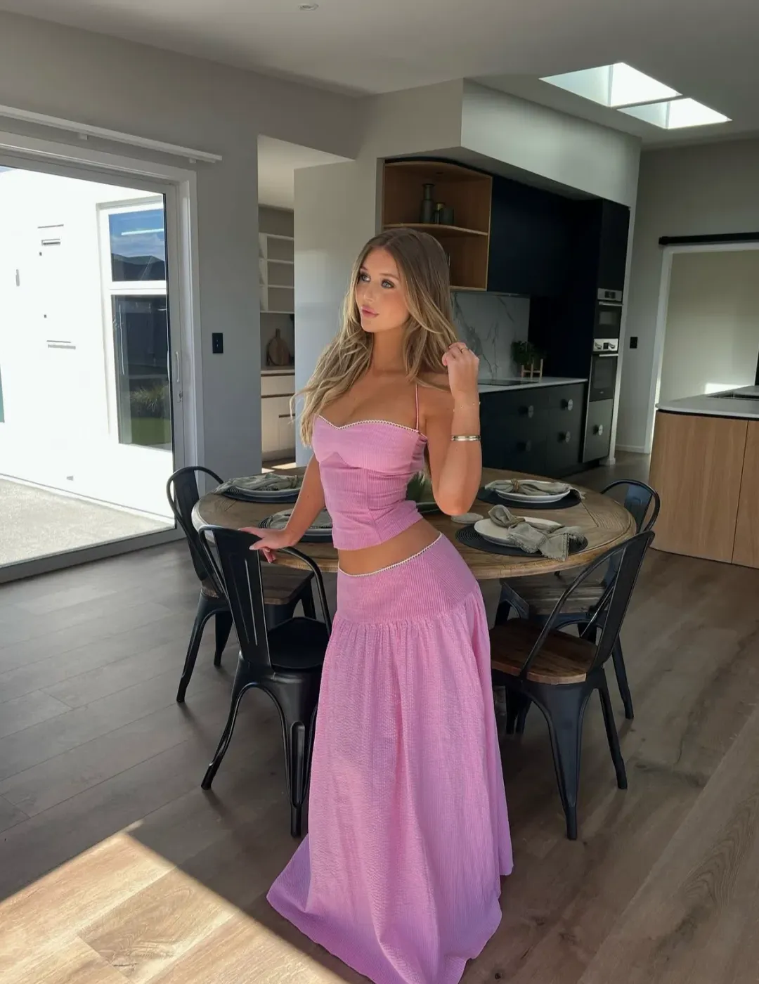 I am Delilah Adeline Set Pink size 6 for rent on The Volte - main image