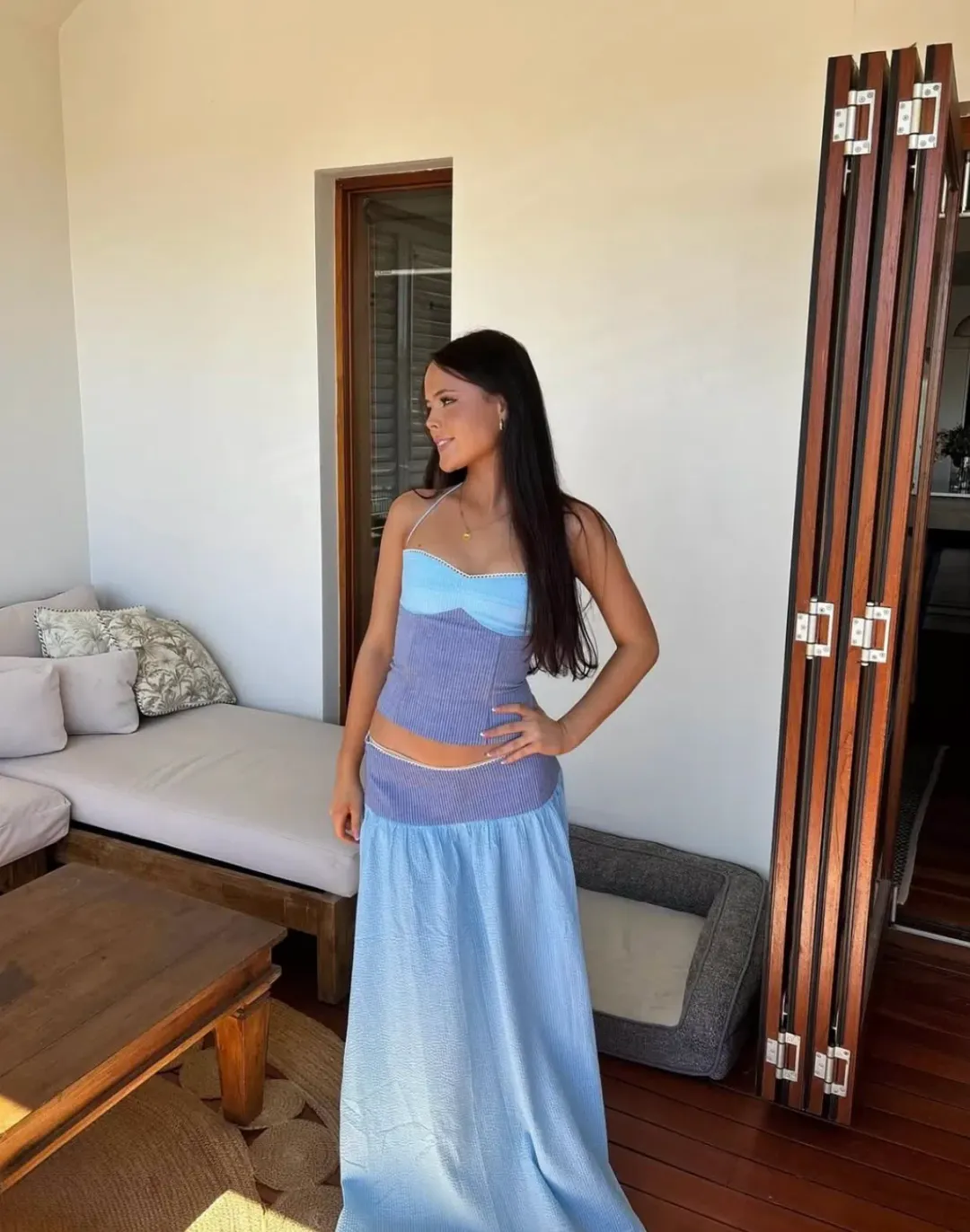 I am Delilah Adeline Set Blue size 6 for rent on The Volte - main image