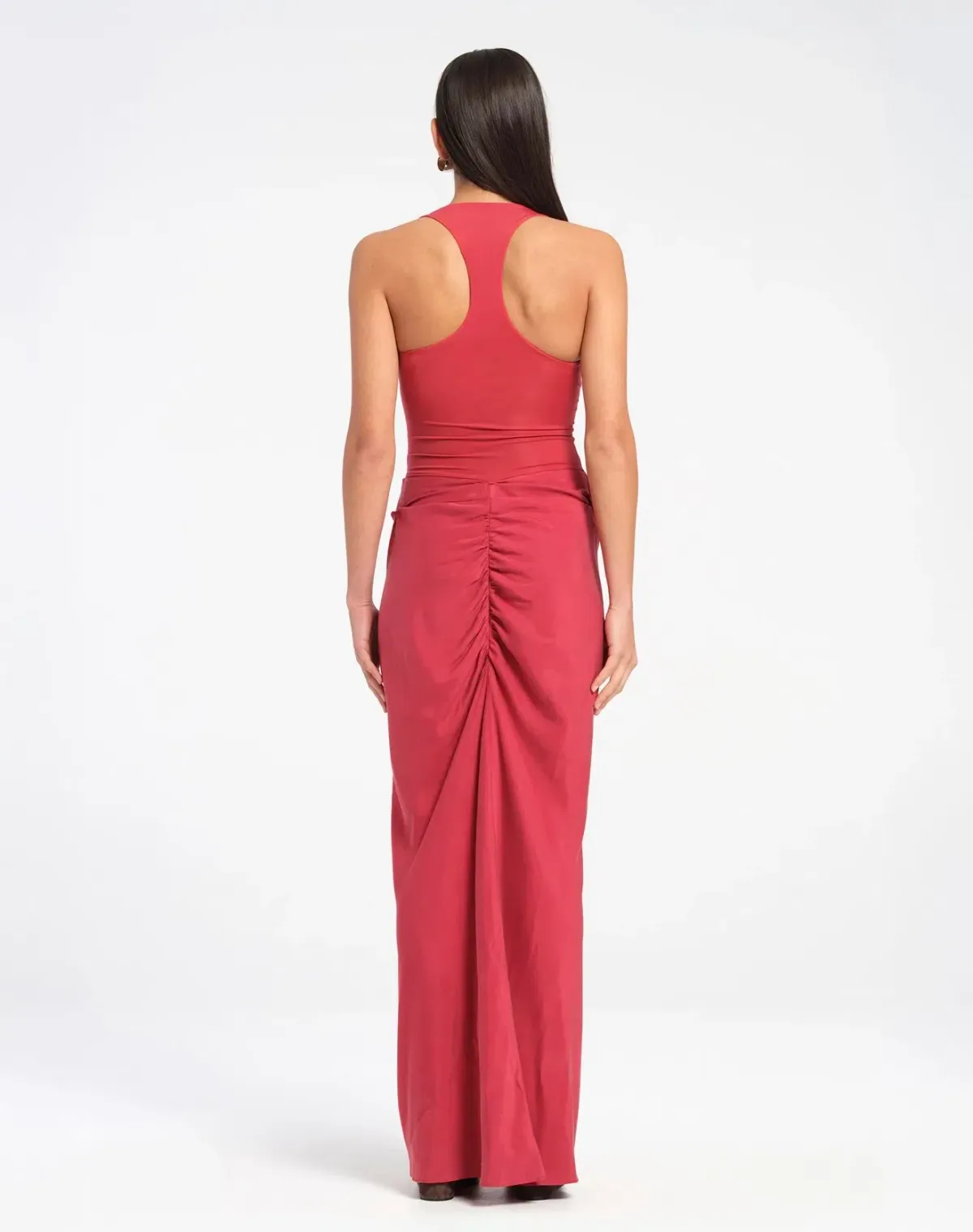 Benni Jade Maxi Dress Red size 8 - Image 2