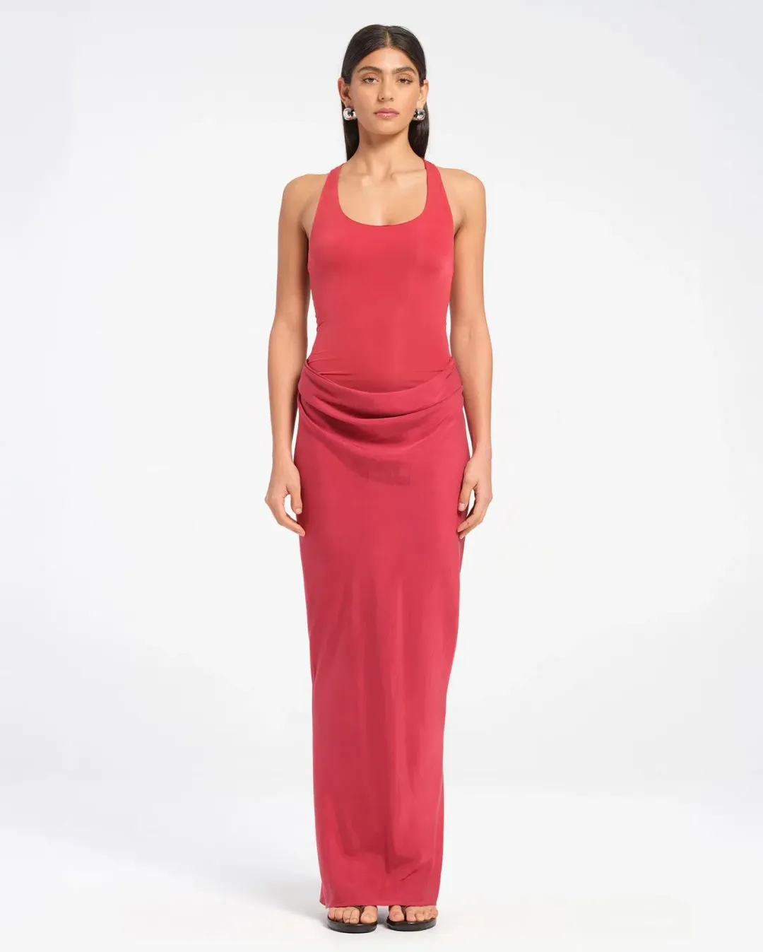 Benni Jade Maxi Dress Red size 8 for rent on The Volte - main image