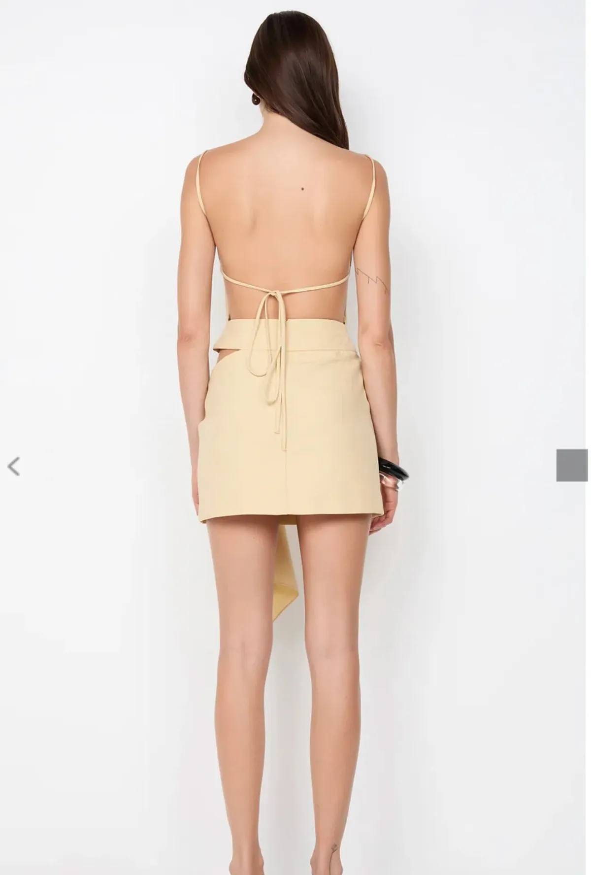 Bec & Bridge Vara drape mini dress size 8 - Image 2