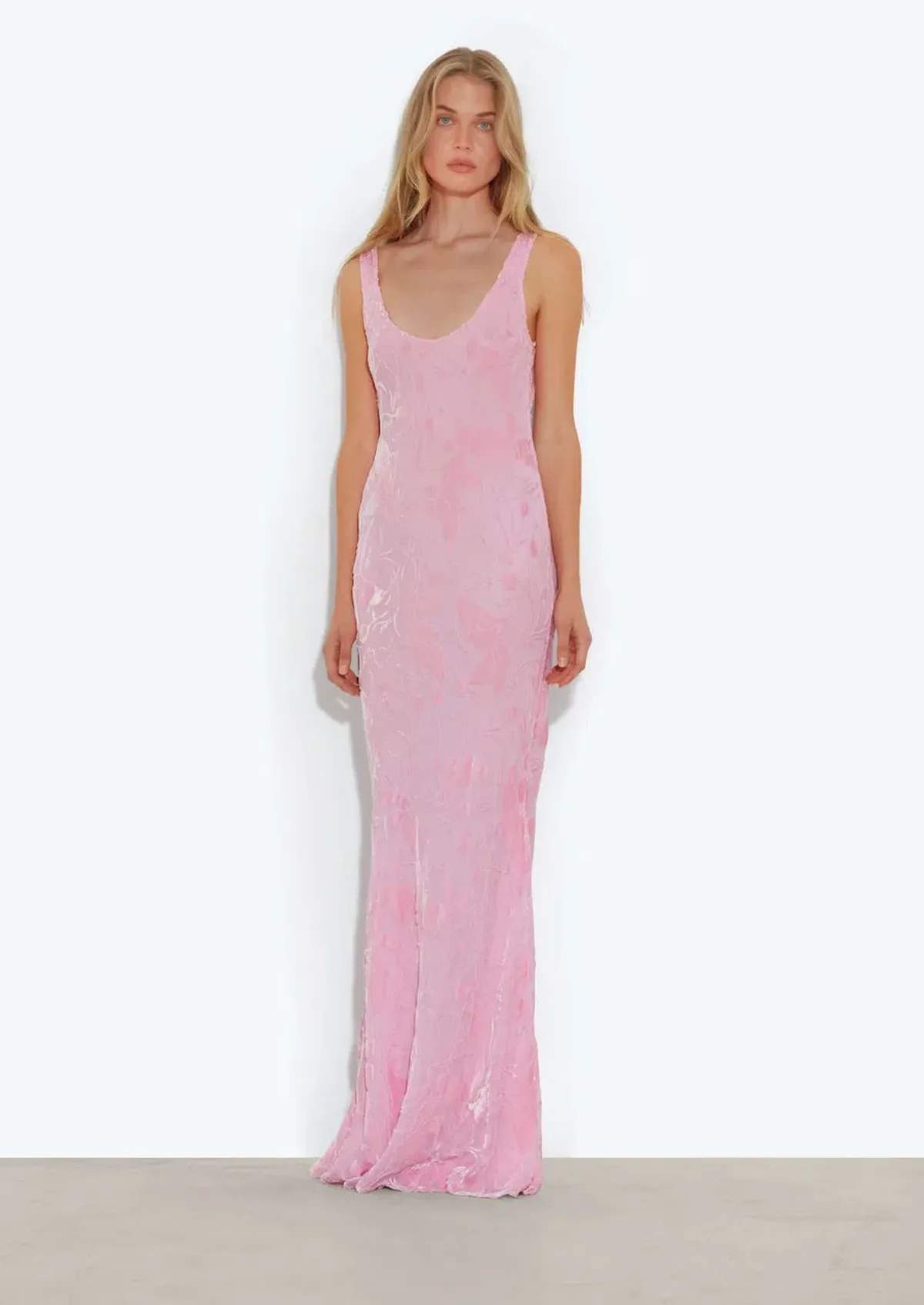 Rat & Boa Amaris Maxi Dress in Pink Size 8 - Image 2