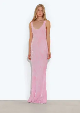 Rat & Boa Amaris Maxi Dress in Pink Size 8 for rent on The Volte - image 2