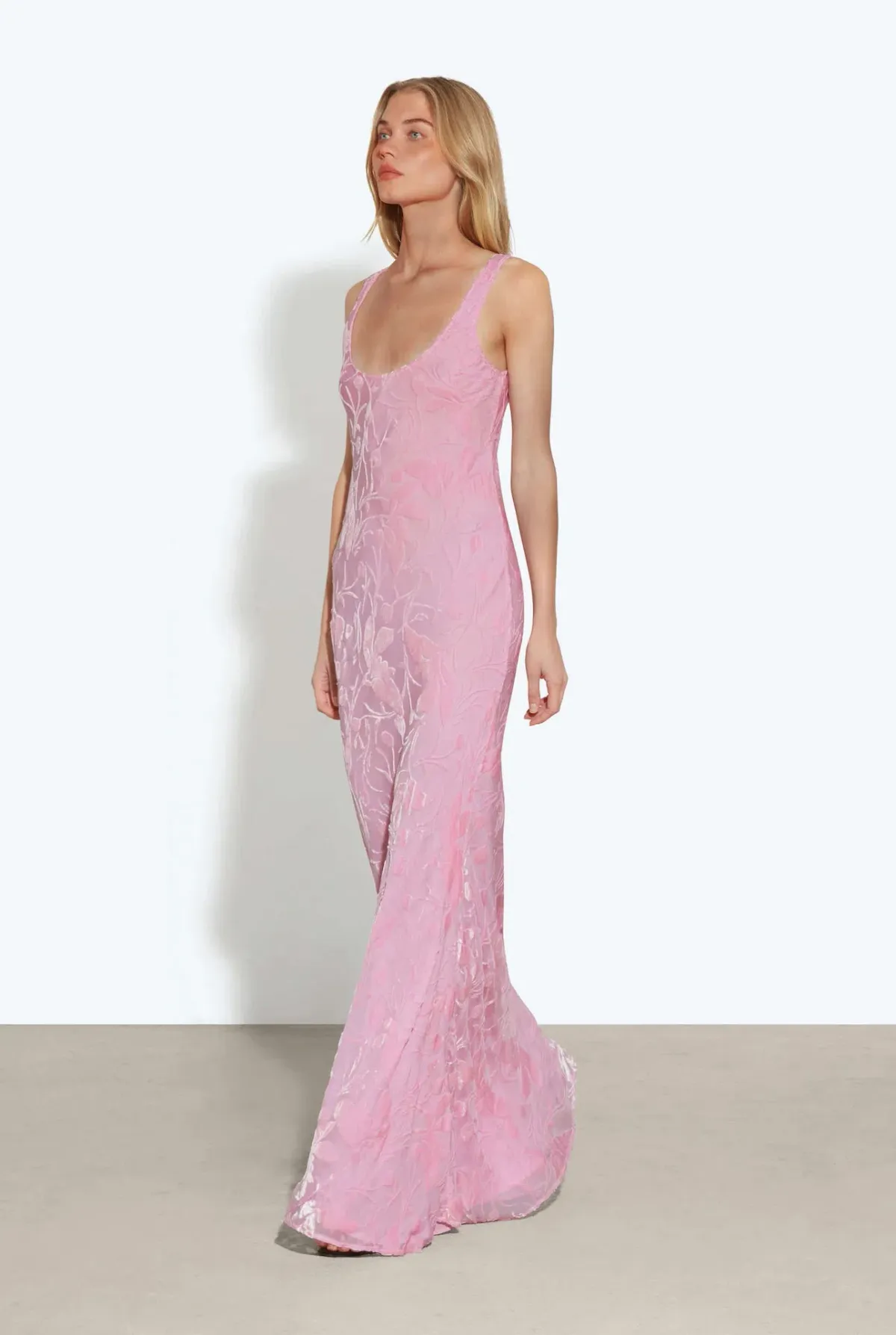 Rat & Boa Amaris Maxi Dress in Pink Size 8 - Image 4