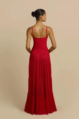 DELPHINA DRESS RED: Arcina Ori for rent on The Volte - image 2