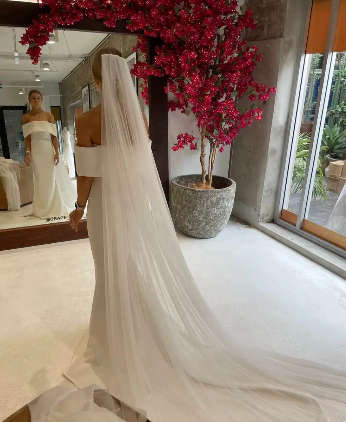 Grace Loves Lace Grace Wedding Veil - Image 5