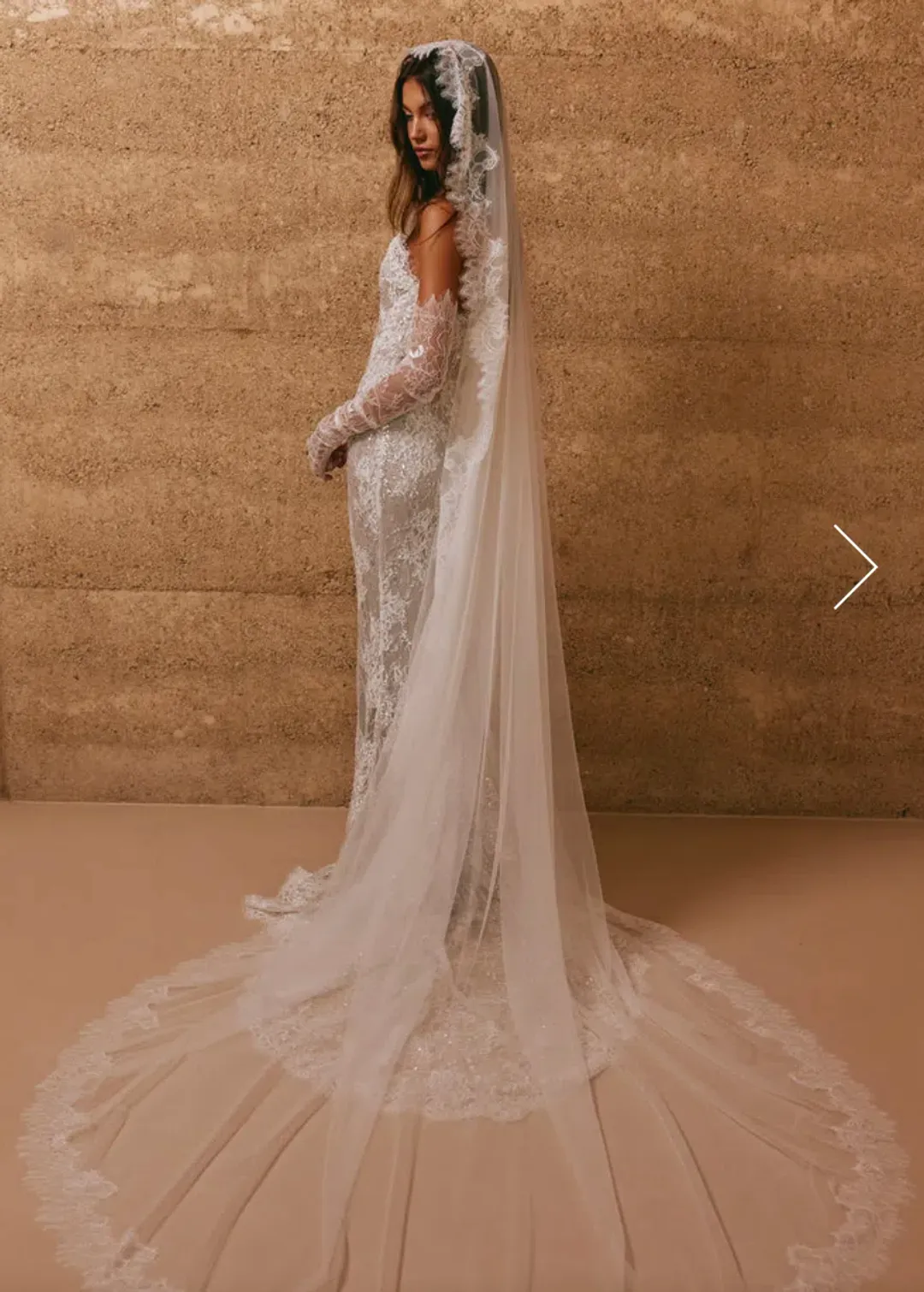 Grace Loves Lace Ophelia Wedding Veil for rent on The Volte - main image