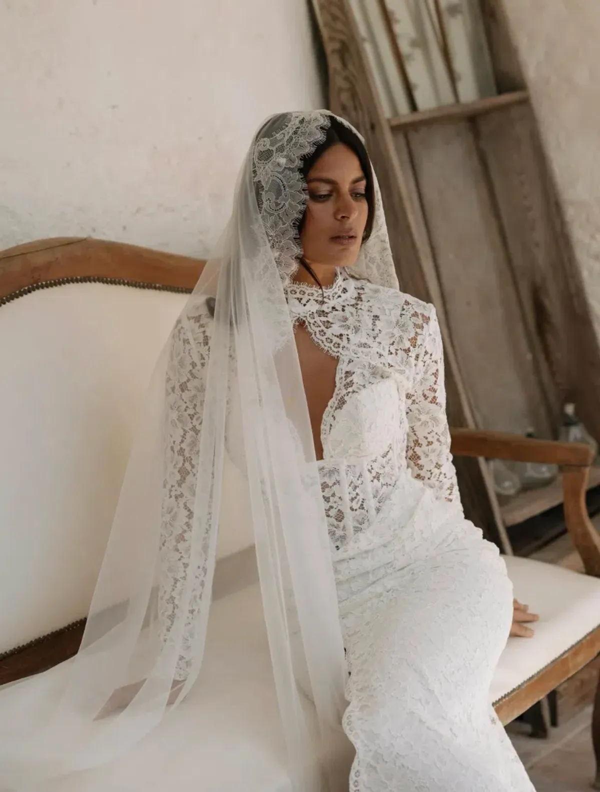 Grace Loves Lace Ophelia Wedding Veil - Image 5