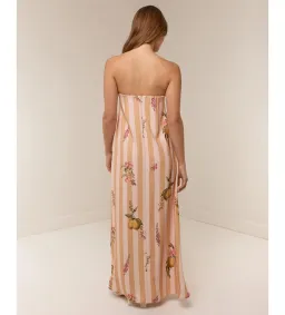 Palm Noosa Alessia Maxi Dress in Citrus Stripe Size AU12 for rent on The Volte - image 3