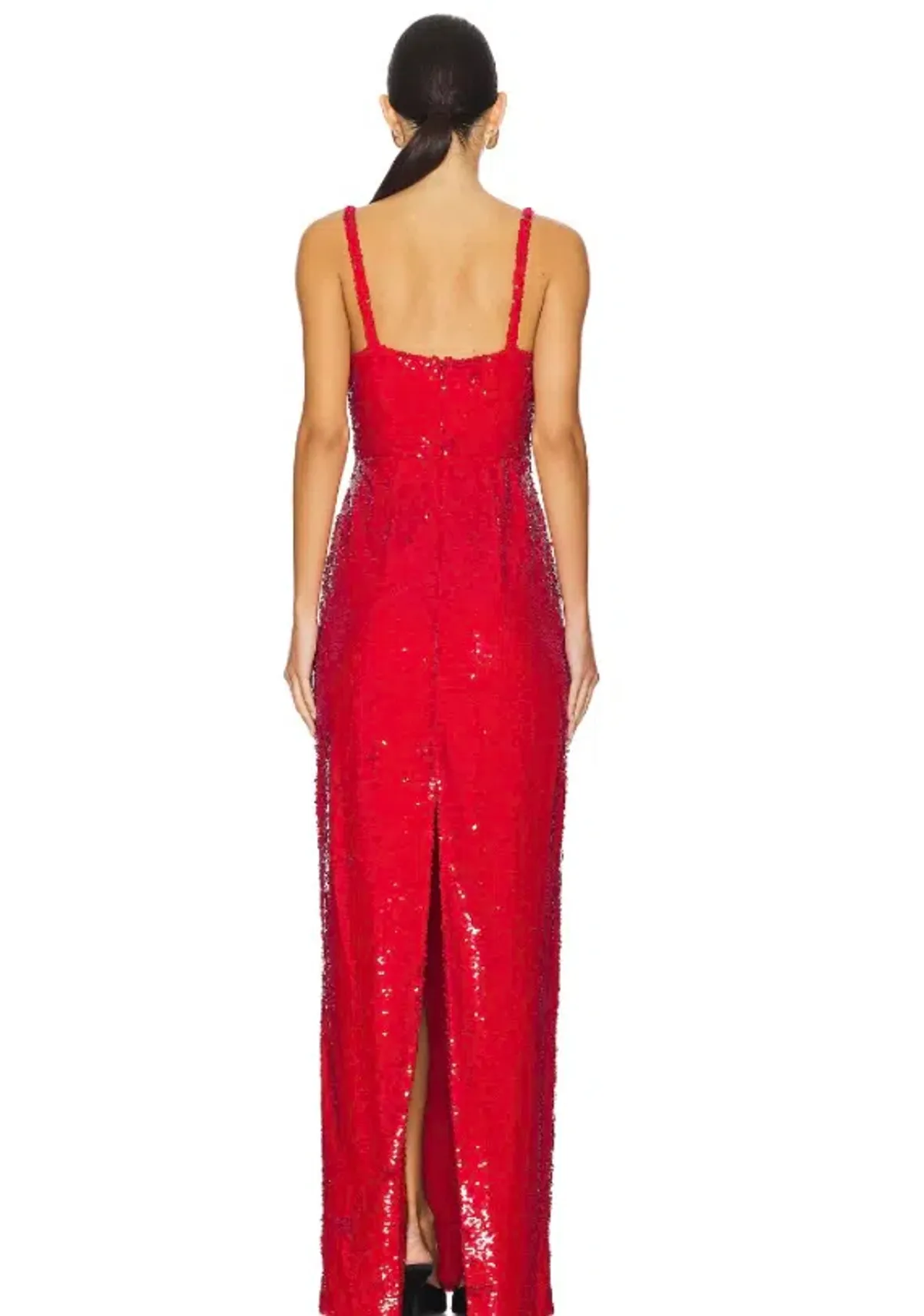 L'Agence Karma Sequin Maxi dress - Image 2