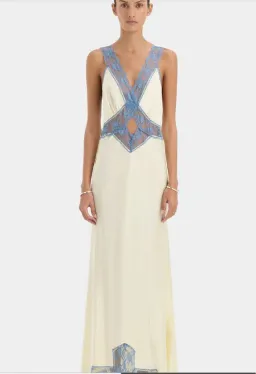 Sir Aries Cut Out Gown in Butter Size 8 for rent on The Volte - image 1