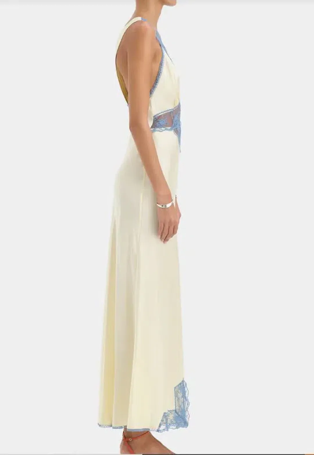 Sir Aries Cut Out Gown in Butter Size 10 for rent on The Volte - main image